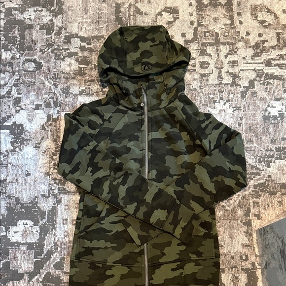 lululemon athletica Jackets & Blazers - Camouflage Zip-Up Hoodie